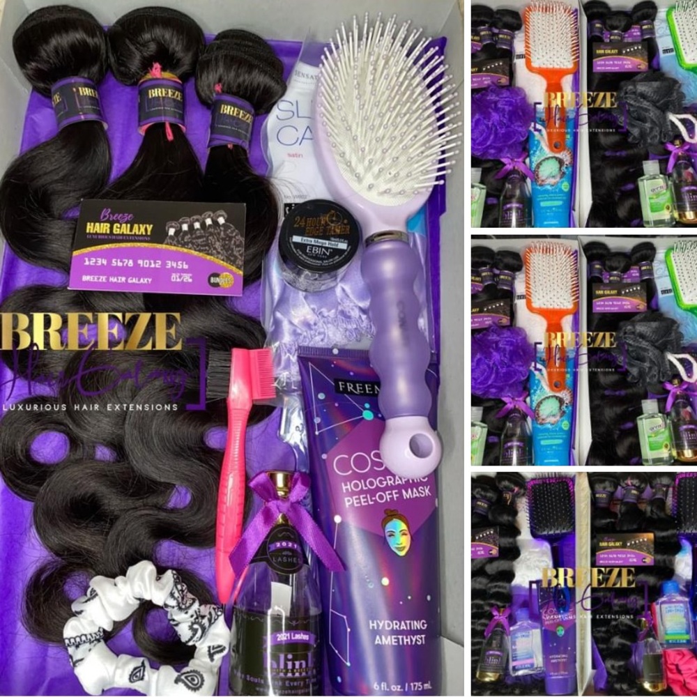 Hair bundle boxes